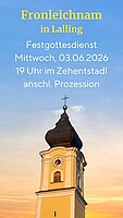 Logo Fronleichnamsprozession in Lalling