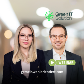 Banner Webinar: Ein Herz für Hardware - IT-Refurbishment mit der Green IT Solution