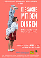 Logo Die Sache mit den Dingen - Tanztheater für die ganze Familie