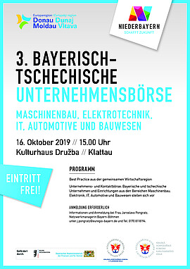 Banner 3. Bayerisch-Tschechische Unternehmensbörse