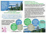 Logo “UNSERT WOID“:NATUR NATUR SEIN LASSEN