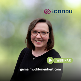 Banner Webinar: Mitarbeitende zu Gemeinwohlökonomie und Nachhaltigkeit mitnehmen