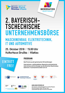 Banner 2. Bayerisch-Tschechische Unternehmensbörse