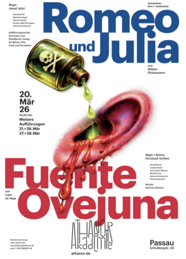Banner Romeo und Julia / Fuente Ovejuna