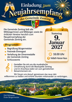 Logo Neujahrsempfang der Gemeinde Zenting