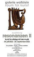 Logo Vernissage - Resonanzen II - Kunst im Dialog mit der Musik 