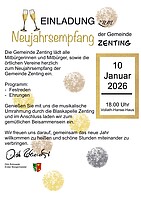 Logo Neujahrsempfang der Gemeinde Zenting