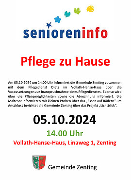 Banner senioreninfo "Pflege zu Hause"