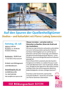 Banner Auf den Spuren der Quellenheiligtümer