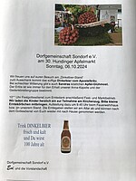 Logo Apfelmarkt und Dinkelbier