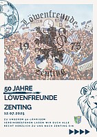 Logo 50-Jahre Löwenfreunde Zenting - Jubiläumsfest mit Legendenspiel