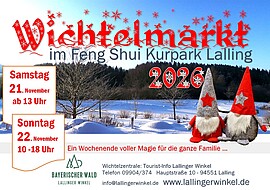 Banner Wichtelmarkt im Feng Shui Kurpark