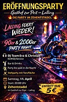 Logo 90er und 2000er Party Night