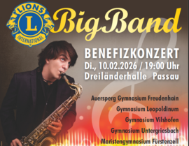 Banner LIONS-Big-Band-Benefizkonzert 2026