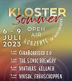 Logo Klostersommer OpenAir mit Mathias Kellner 